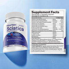 Hourten Alpha Lipoic Acid capsules close-up conveying antioxidant support.
