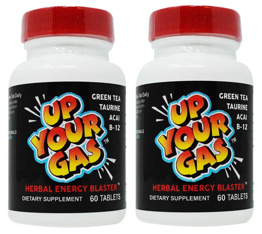 House of David Gas Energy Blaster tablets bottle front for a natural energy boost