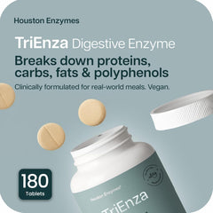 TriEnza chewables close-up for convenient everyday digestion.