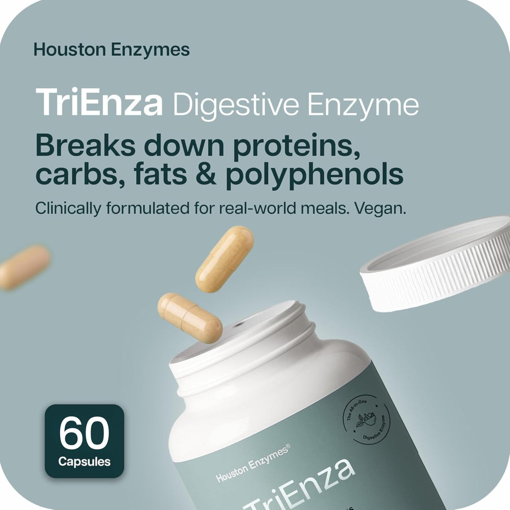 TriEnza chewables pack ready for travel and on-the-go digestion
