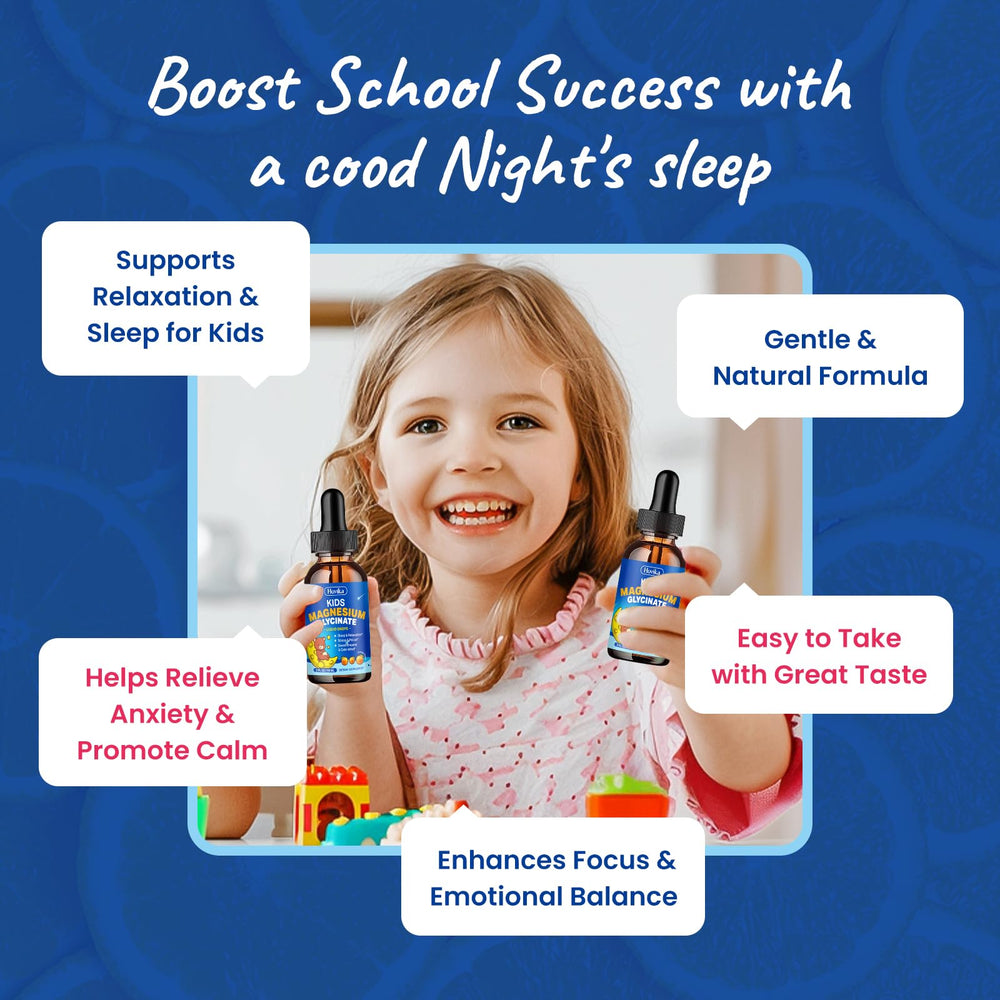 Hovika L Theanine Omega 3 blend promotes focused calm in kids