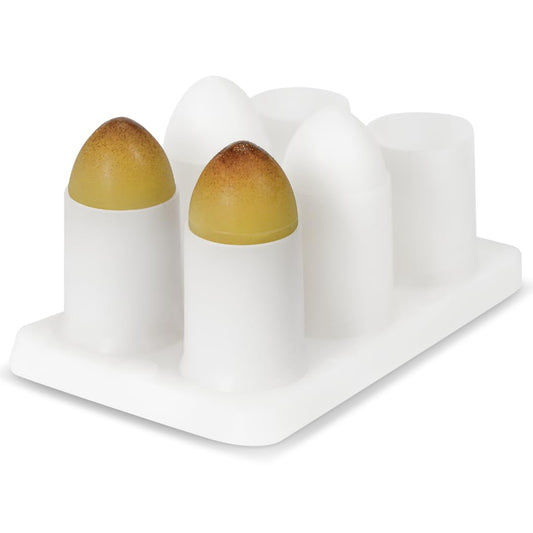 Hoxycom 1ml suppository mold close-up for precise, smooth shapes.