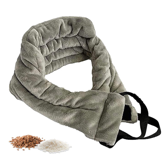 HP Solutions Versa Plus neck wrap closed for targeted warmth.