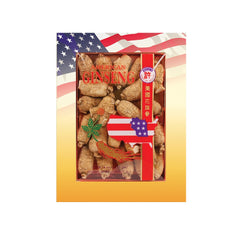 Hsu's Wisconsin American ginseng roots in 4 oz box, whole roots for tea