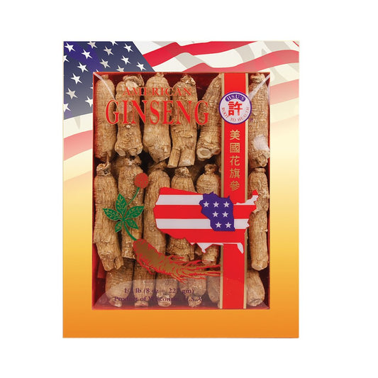 Hsu’s Wisconsin ginseng roots for tea infusion, earthy flavor and balanced energy