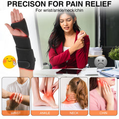 Hsypti red light belt for hand therapy and stiffness relief.
