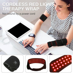 Hsypti red light belt wireless charging enables cordless sessions.