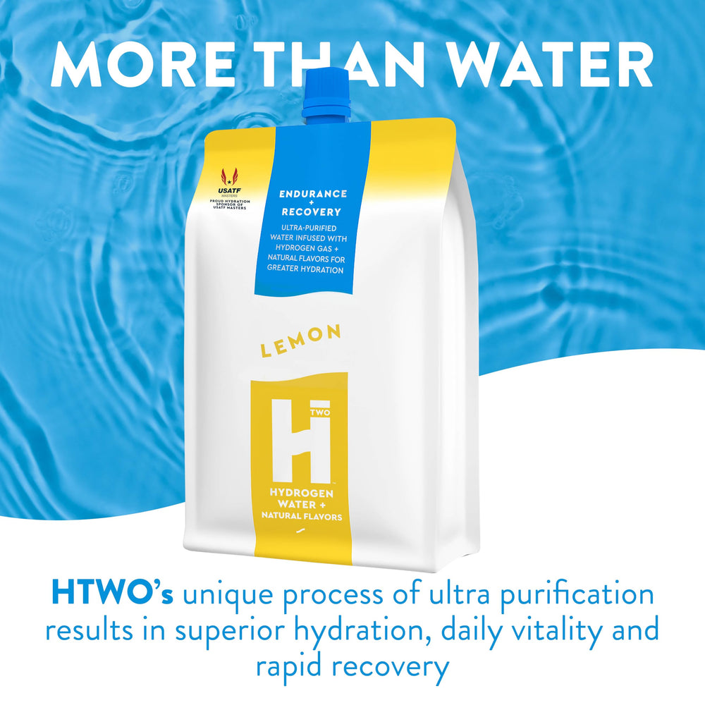 HTWO hydrogen water cap keeps potency with aluminum-lined seal.