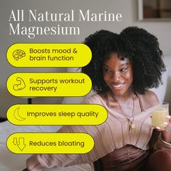 HUA Wellness Icelandic red algae source emphasizing clean, plant-based magnesium.