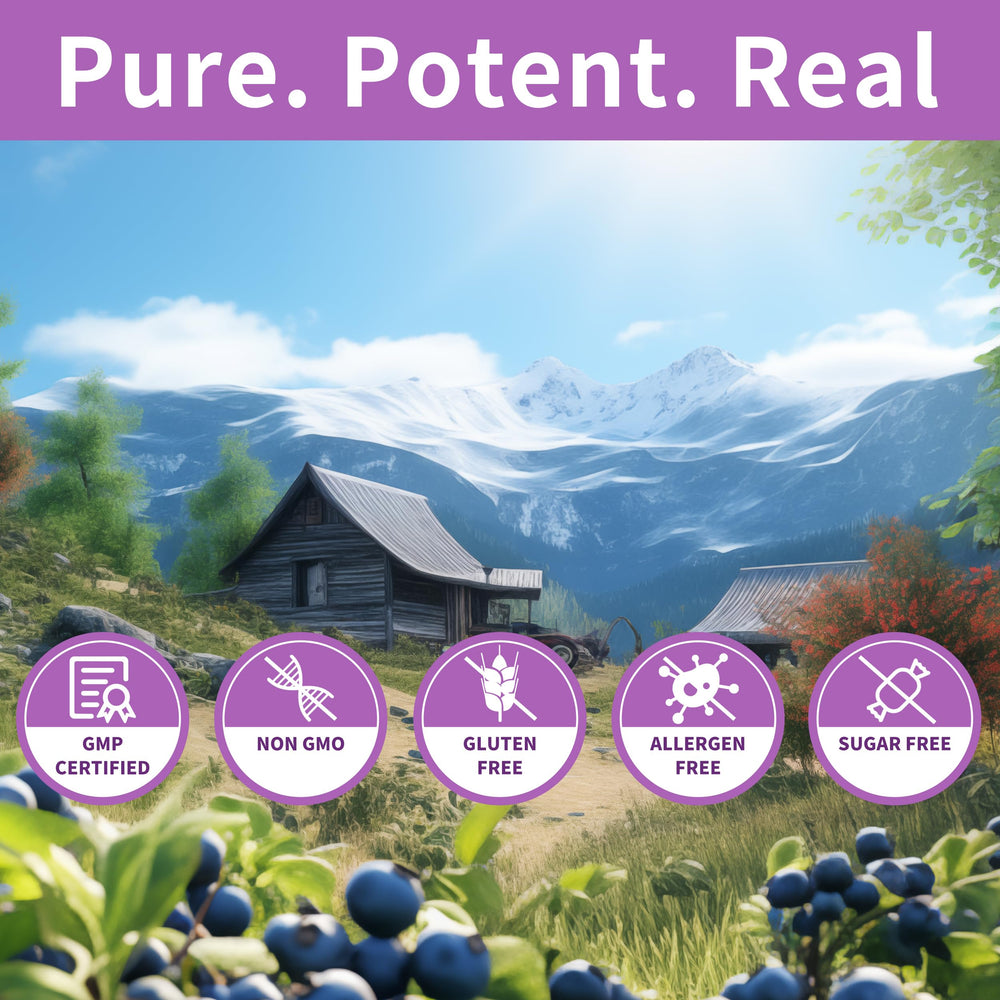 Hudetex gummies individually packaged for portable eye care on the go.
