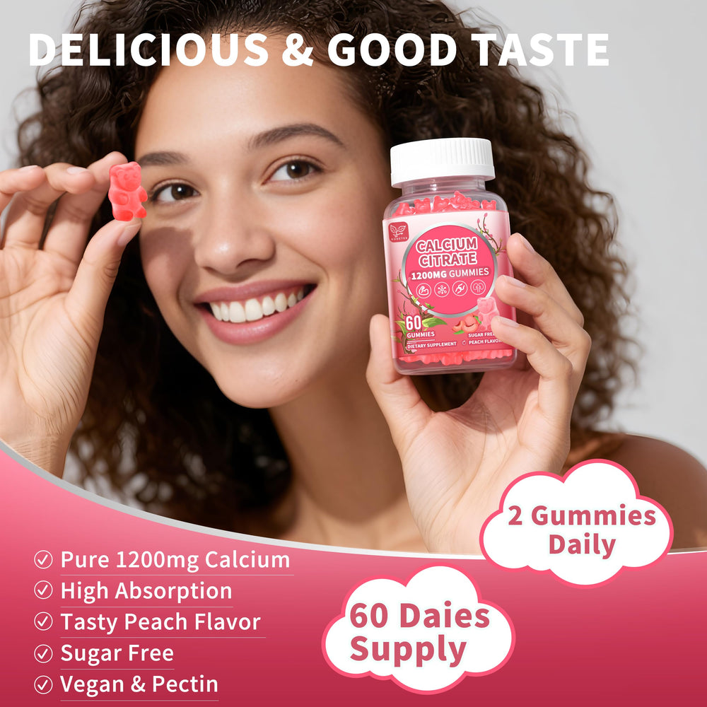 Hudetex two-pack box highlights convenient daily calcium.