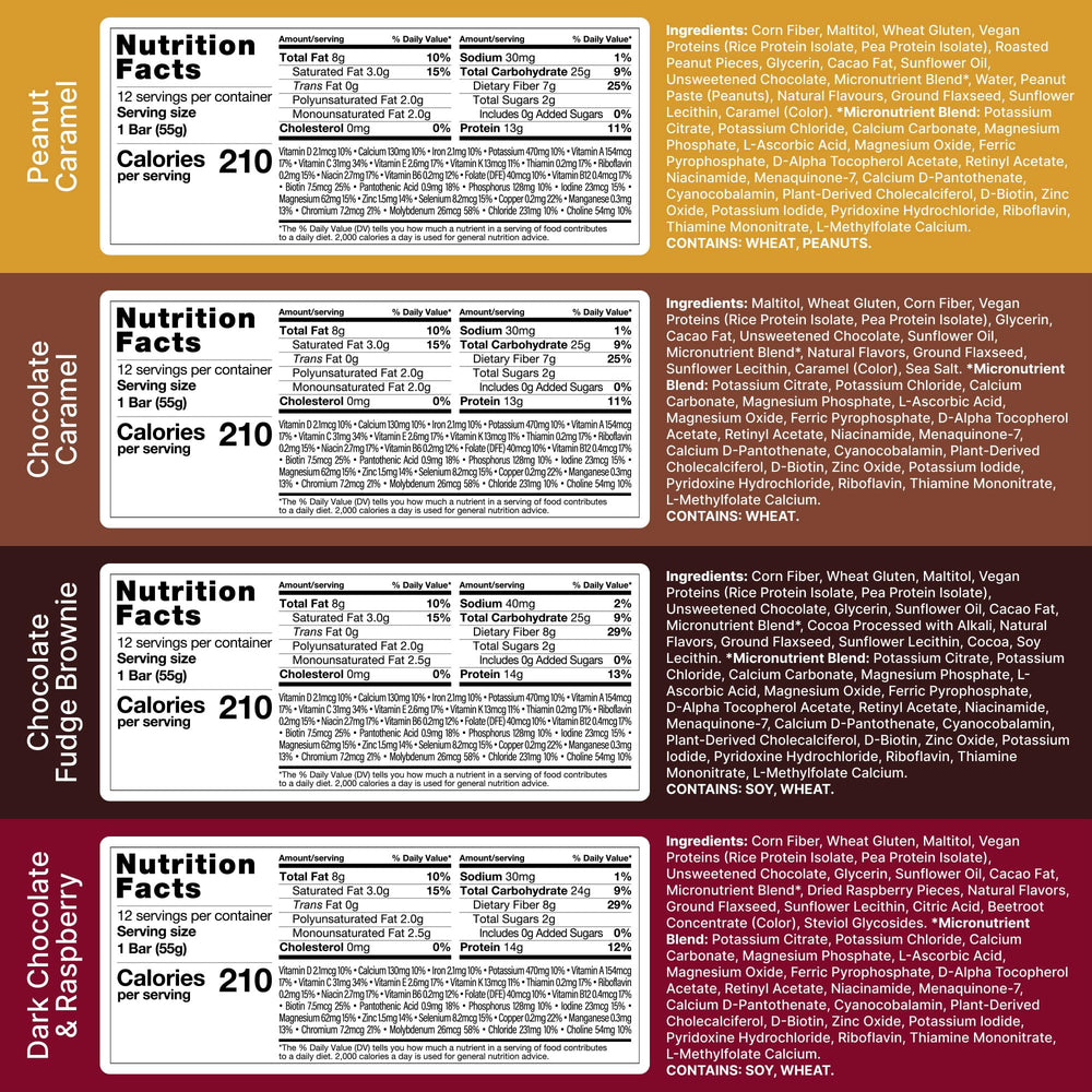 Huel Complete Nutrition Bars cocoa-coated bar close-up highlighting vegan protein