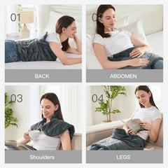 Hugcubs extra-hot heat delivers deeper muscle warmth for relaxation.