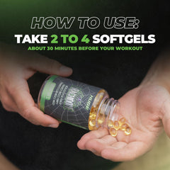 Huge Supplements Arachidone serving setup suggests easy daily intake.