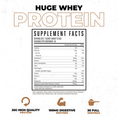 Huge Supplements Huge Whey being poured into shaker for convenient fueling.