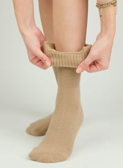 Hugh Ugoli seamless cotton socks provide breathable comfort for sensitive feet.