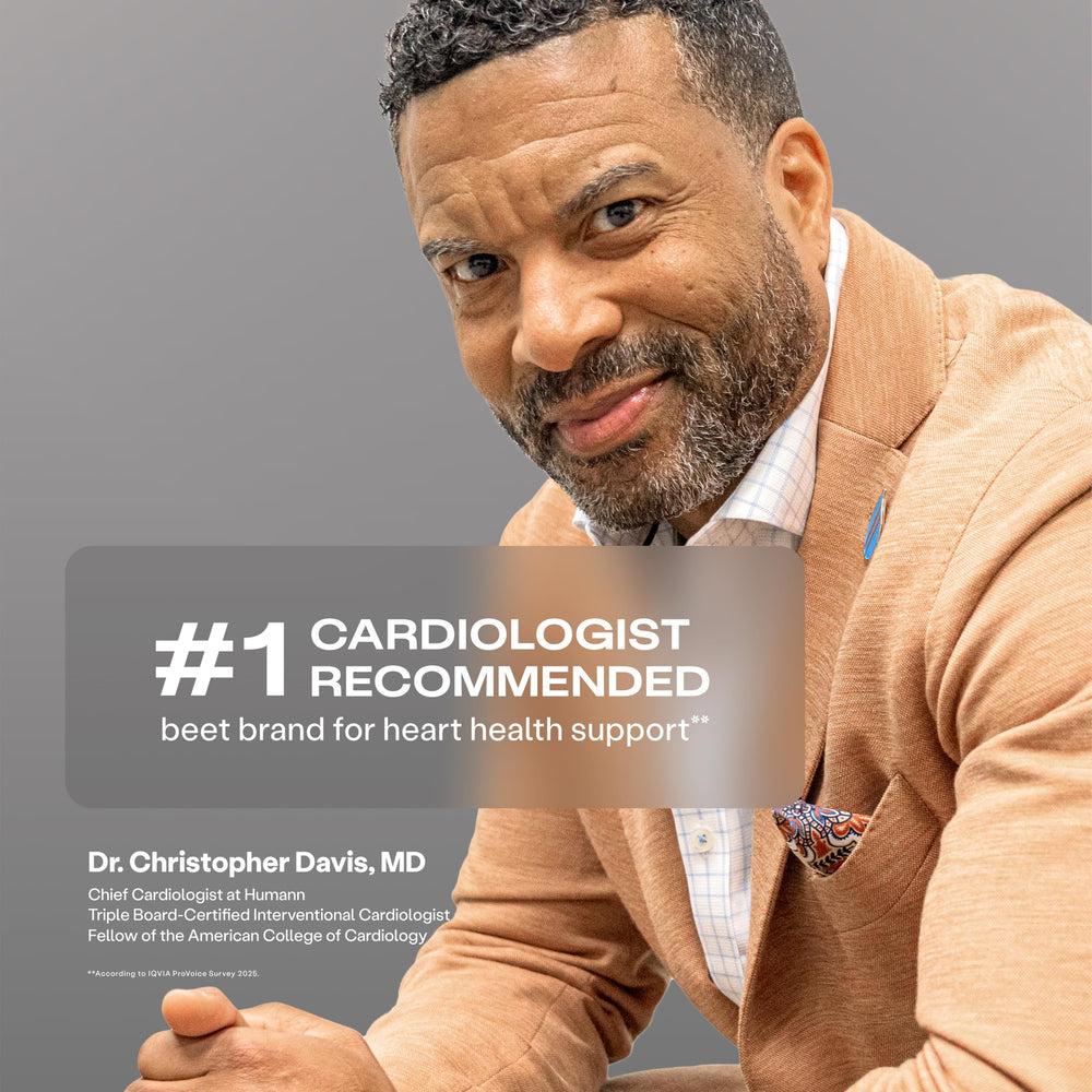 Humann Cardiovascular Health Daily grape seed extract panel suggests polyphenol support.
