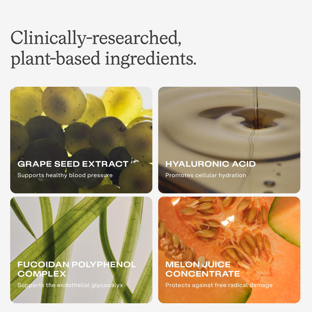 Humann Cardiovascular Health Daily label detail showcases plant-based, non-GMO formulation.