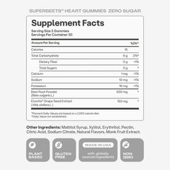 Humann SuperBeets beetroot powder visual highlighting natural taste.