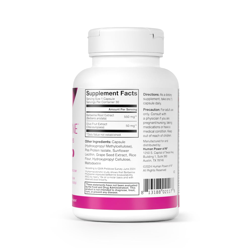 Humann SuperBerine daily capsule suggests convenient one-a-day use