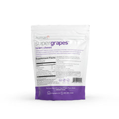 Humann SuperGrapes Chews antioxidant profile suggested for daily wellness routine