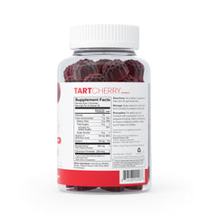 Humann Tart Cherry Gummies are vegan and non-GMO with pectin base.