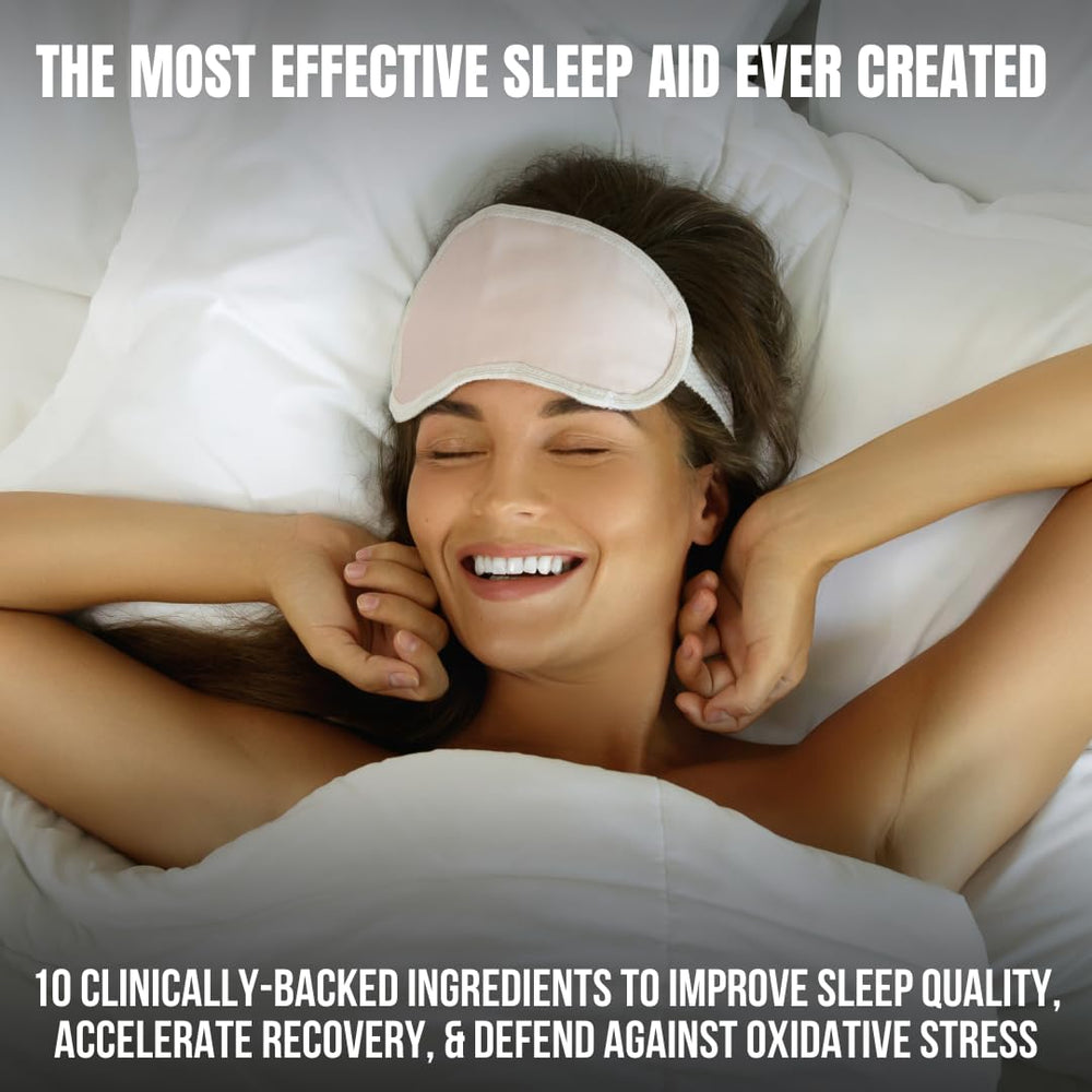 Humbleroots Performance SLEEP daily routine setup for a calming bedtime ritual