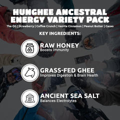 Hunghee Ancestral Energy bulk pack display with 24 convenient servings.