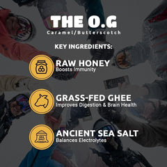 Hunghee energy packets, 1-ounce size, ready for runners and hikers