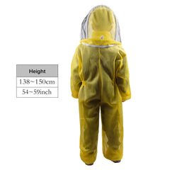 Elastic cuffs on HunterBee Kids suit seal wrists and ankles.