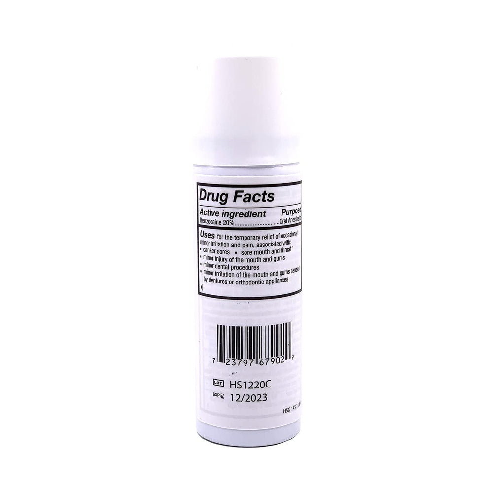 HurriCaine topical anesthetic application highlights easy and precise usage