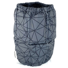 HurtSkurt Premium Ice Therapy Sleeve XL on ankle for versatile coverage and mobility