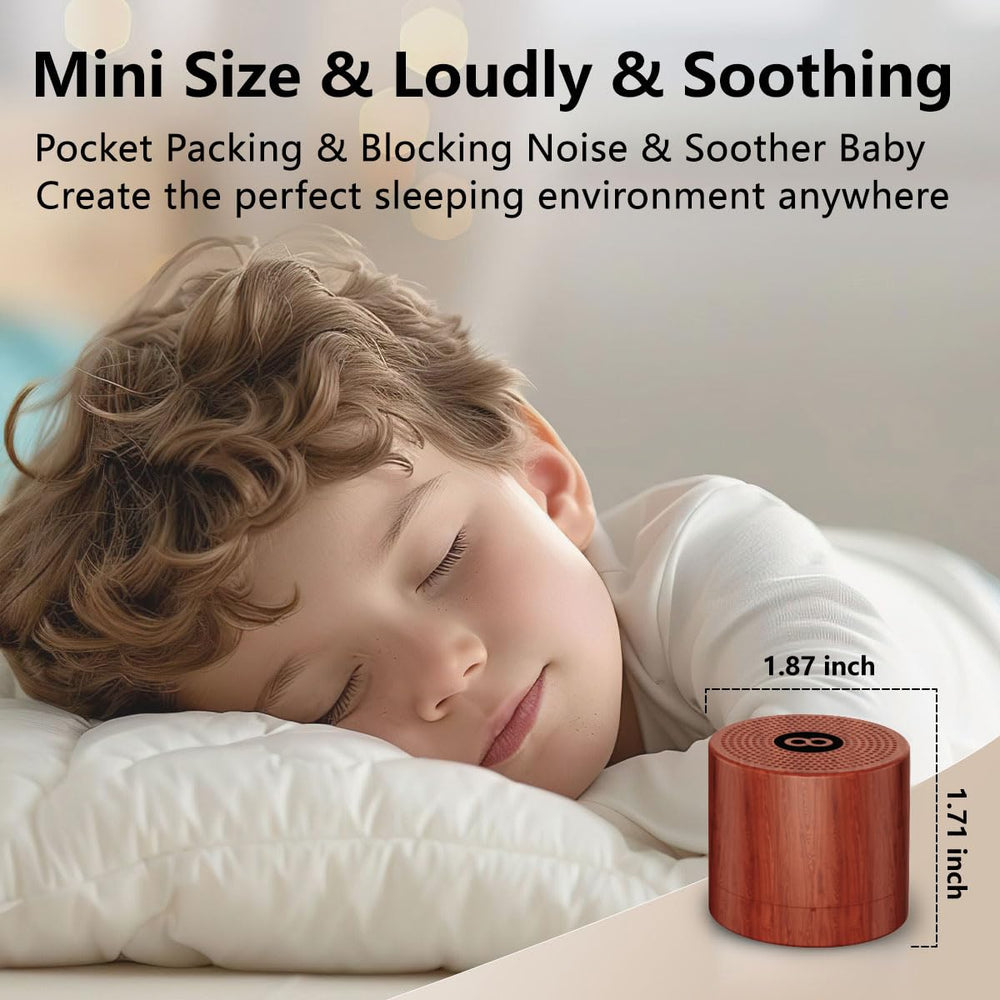 Hushing rechargeable battery and USB-C charging for sleep anywhere.