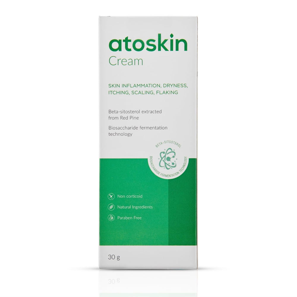 Close‑up of Atoskin cream texture for quick absorption