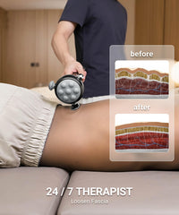 HYAKO Pro Max massager handle grip supports comfortable extended sessions for relief.