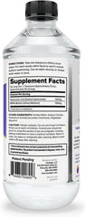 Hyalogic Hyaluronic Acid Liquid dropper dispensing a measured dose.