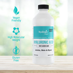 Teaspoon measuring the HA liquid for simple daily consumption.