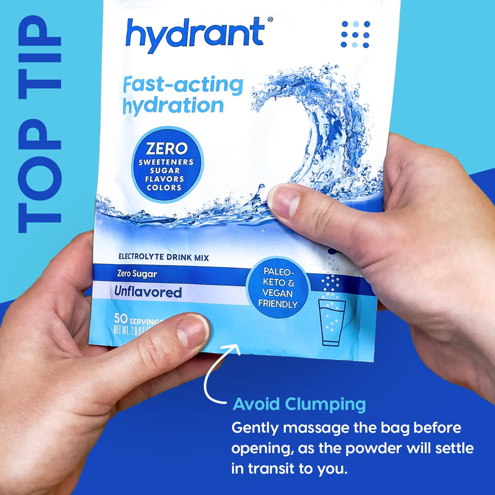 HYDRANT travel-friendly hydration for on-the-go use.