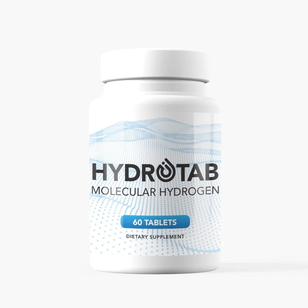 Hydrotab H2 bottle close-up for daily hydration on the go.