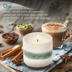 Hyggelight Edith wildflower seed label extends candle life with planting.
