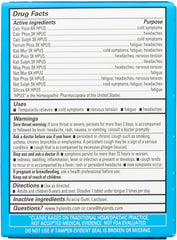 Bioplasma tablets bottle suggests support for cold symptoms and energy.