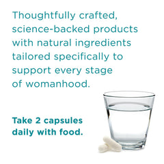 Hyland's Easy Morning Prenatal packaging image with 20 essential nutrients listed.
