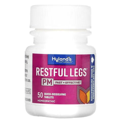 Hyland's Restful Legs tablets for adults and 12+ users.