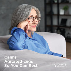 Hyland's Restful Legs four-pack box for convenient ongoing use.
