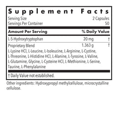Ingredient list image emphasizing hypoallergenic formula ingredients for sensitive individuals