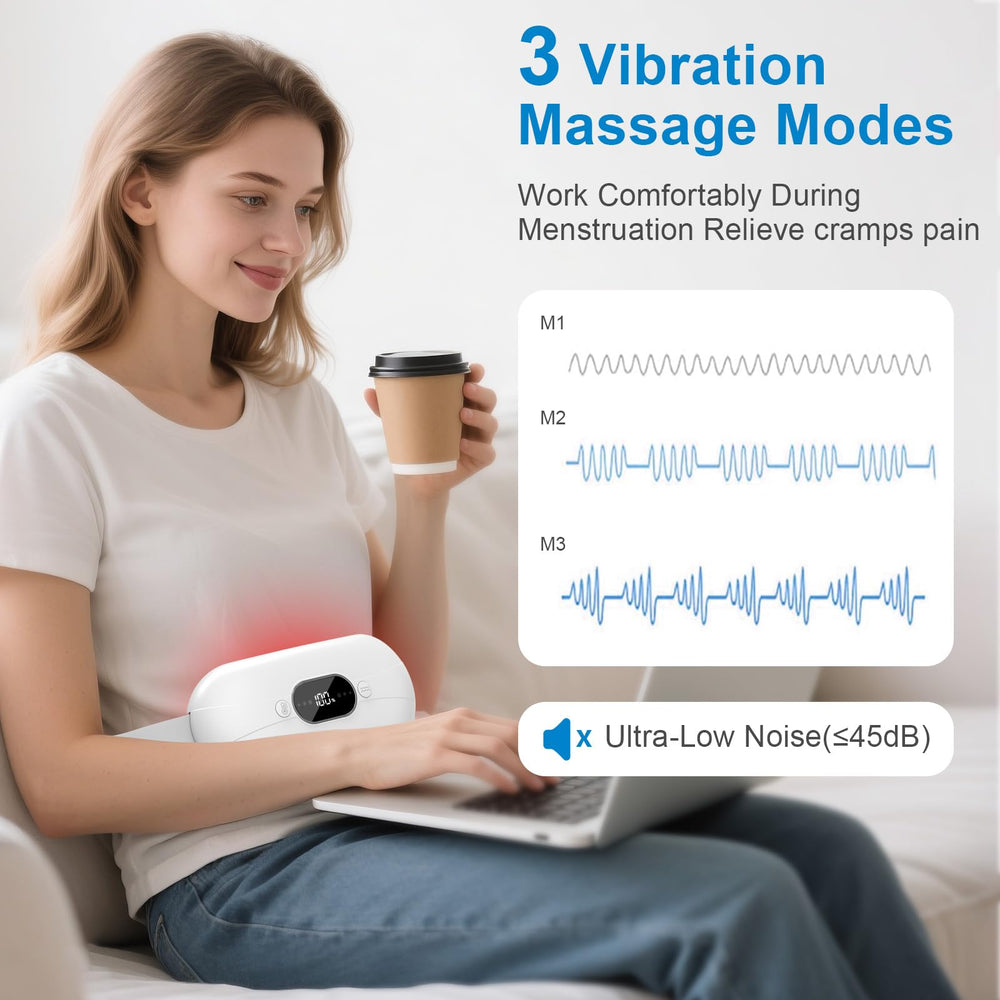 HZD 3 heat levels and 3 massage modes for customized relief.