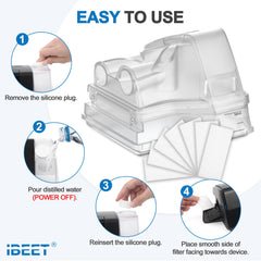 IBEET pack of 70 disposable filters improves air filtration