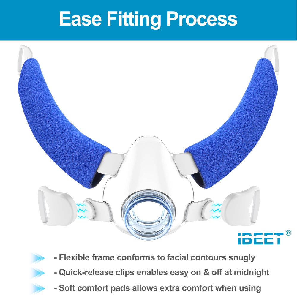 IBEET AirTouch F20 Large adjustable strap for a personalized fit.