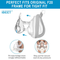 IBEET AirTouch F20 Small cushion usage clean demonstrates wipe-after-use maintenance