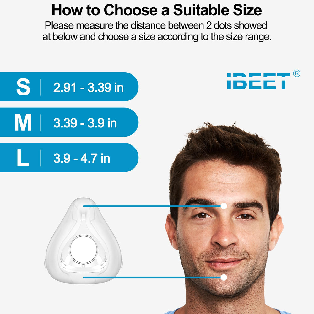 IBEET comfort pads reduce pressure marks for a gentler fit overnight.